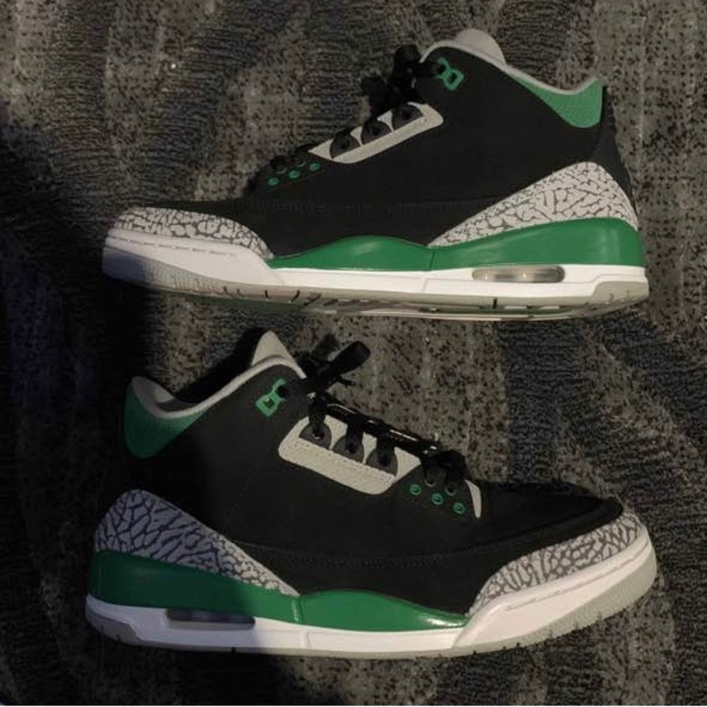 Jordan 3 pine greens